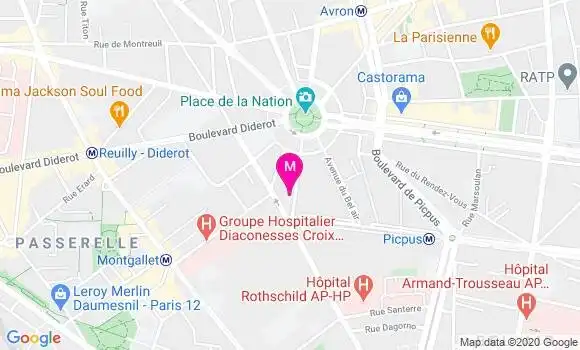 Localisation Dr Marianne Herve