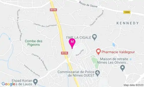 Localisation Dr Guillaume Desmoulieres