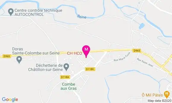Localisation Dr Michel Duclos