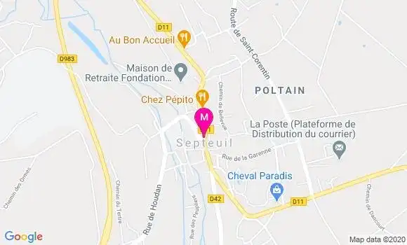 Localisation Dr Bernard Planques