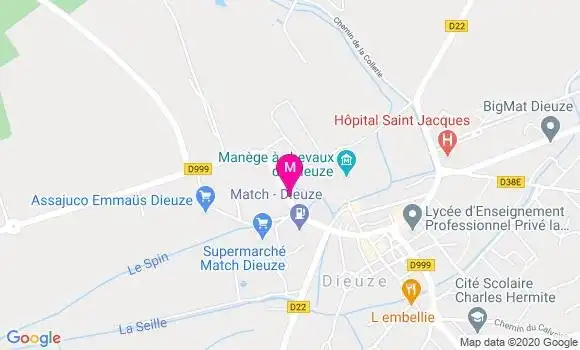 Localisation Dr Christophe Przychocki