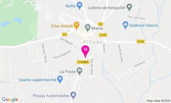 Localisation Dr Annaick Guerin
