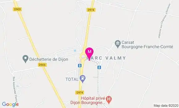 Localisation Dr Catherine Charriau Coget