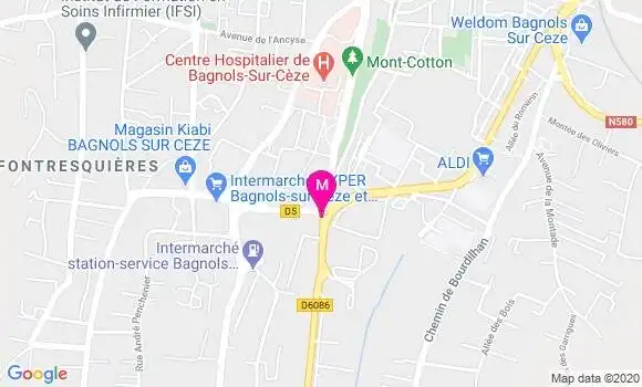 Localisation Dr Virginie Therond