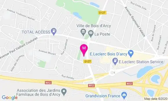 Localisation Dr Thibaut de Boe