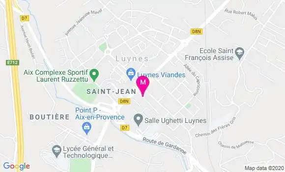 Localisation Dr Marc Mercuri