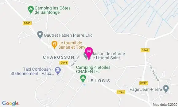 Localisation Dr Jacques Courivaud
