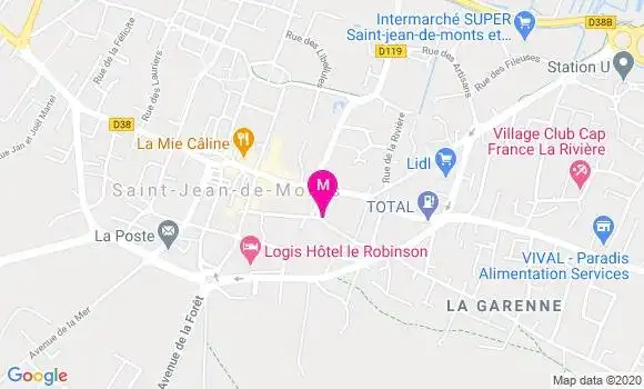 Localisation Dr Olivier Cesca