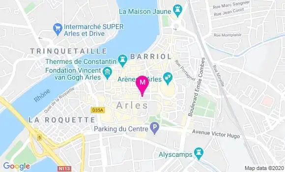 Localisation Dr Farzaneh Masset