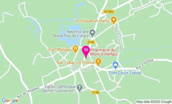 Localisation Dr Jean Schiettecatte
