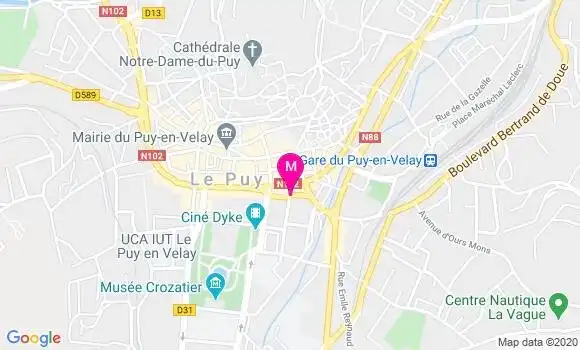 Localisation Dr Cécile Barbe