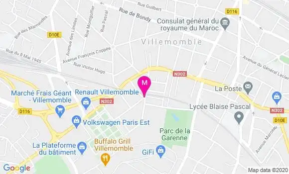 Localisation Dr Olivier Chouraqui