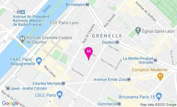Localisation Dr Béatrice Lehalle