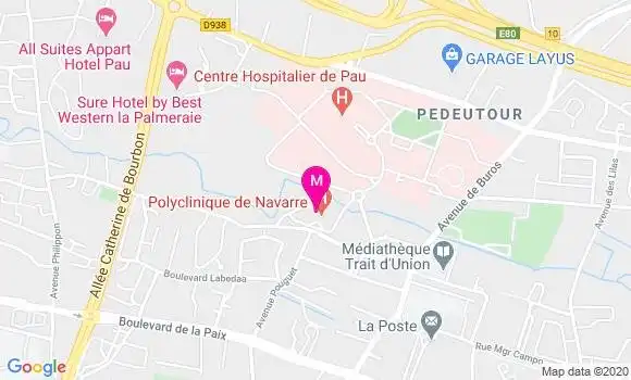 Localisation Dr Denis Reviron