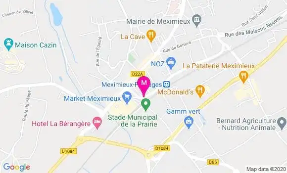 Localisation Dr Marc Neron Bancel