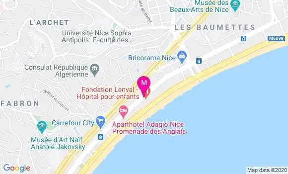 Localisation Dr Elise Cazade