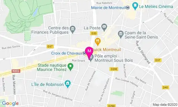 Localisation Dr Lila Boutaleb