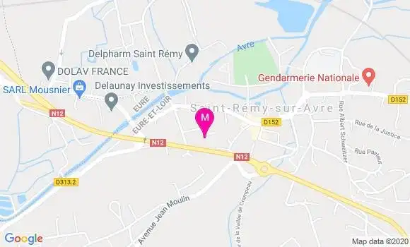 Localisation Dr Florence Georget