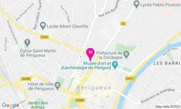 Localisation Dr Christine Anceau