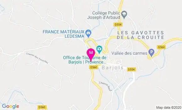 Localisation Dr Maxime Terrasson