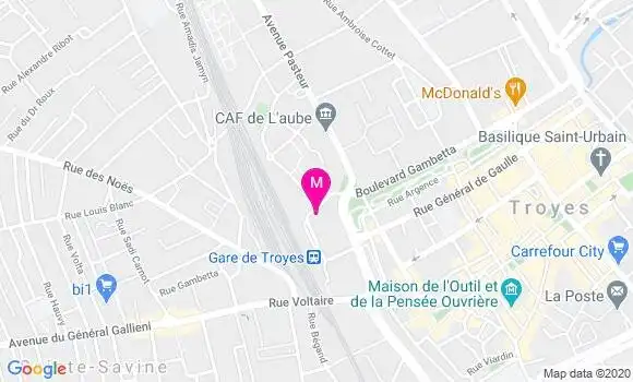 Localisation Dr Philippe Thilleul