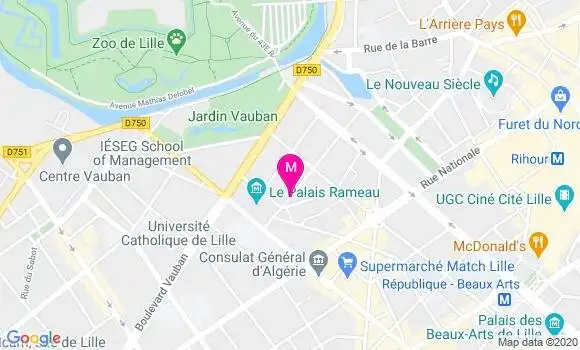 Localisation Dr Géraldine Raviart Garzon