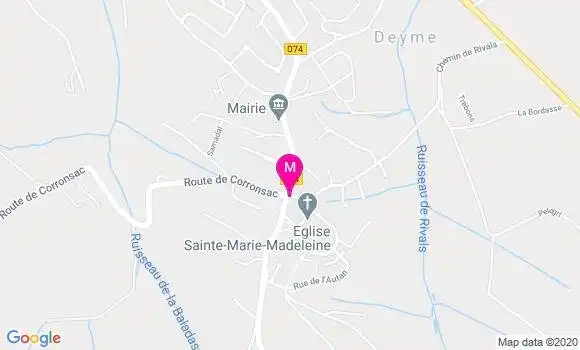 Localisation Dr Caroline Roques
