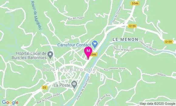 Localisation Dr Frédérique Renou