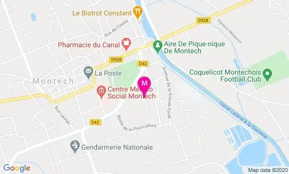Localisation Dr Pascaline Maxo