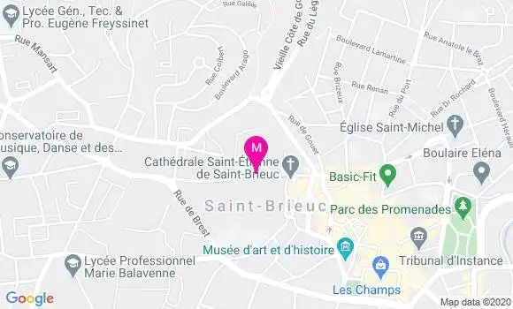 Localisation Dr Isabelle Lepeu Moinon