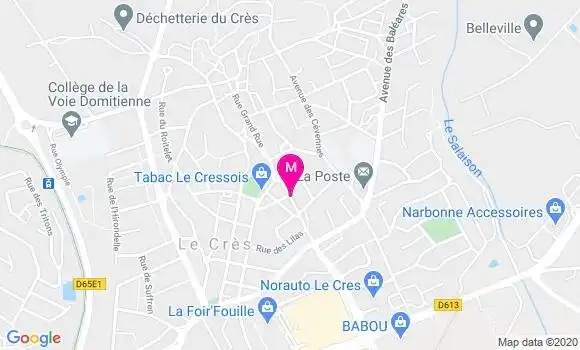 Localisation Dr Jean Paul Ayach