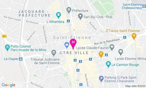 Localisation Dr Catherine Deleage