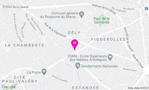 Localisation Dr Emmanuelle Marsy