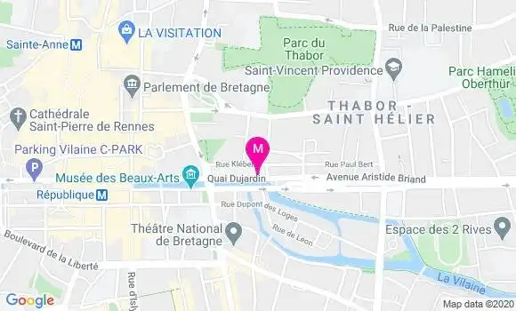 Localisation Dr Isabelle Labregere