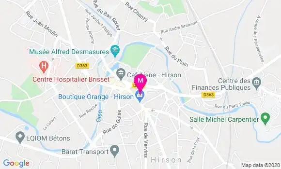 Localisation Dr Michel Bidaux