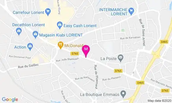 Localisation Dr Loïc Pasquier