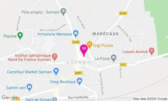 Localisation Dr Corinne Cassar Lebre