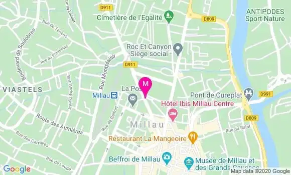 Localisation Dr Isabelle Dardaillon