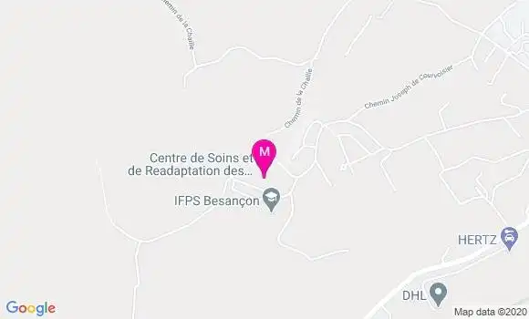 Localisation Dr Pascale Baudet Saucet