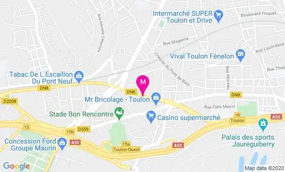Localisation Dr Marc Leulier