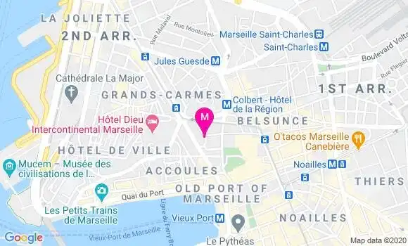 Localisation Dr Muriel Mosconi