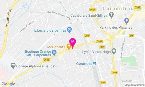 Localisation Dr Denis Riegel