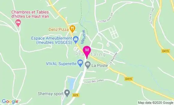 Localisation Dr Virgine Grimoin