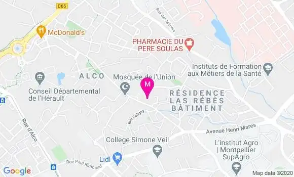 Localisation Dr Antonio Lopez