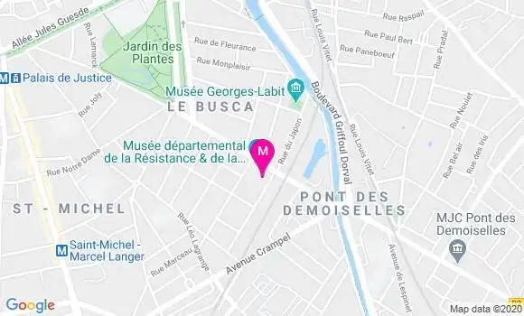 Localisation Dr Béatrice Roy Pointeau