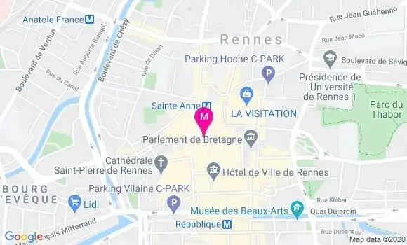 Localisation Dr Ginette Lenormand