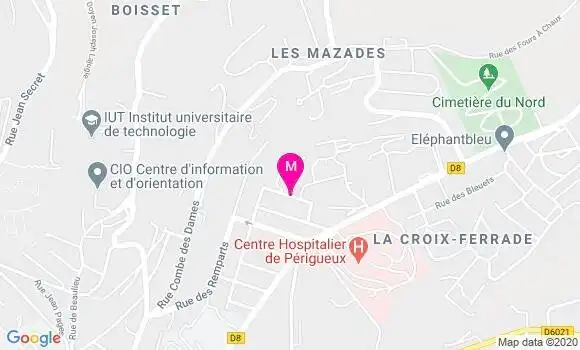 Localisation Dr Pascale Pauillac