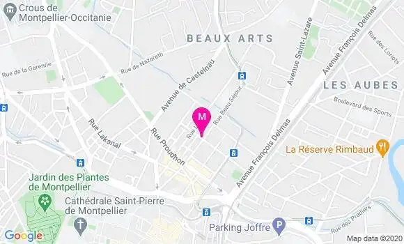 Localisation Dr Corinne Galy