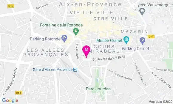 Localisation Dr Christine Chambaud Peycher