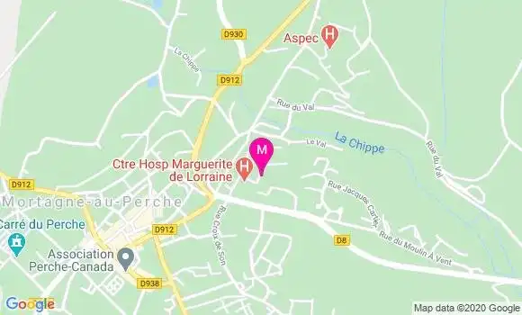 Localisation Dr Nadine Thomas